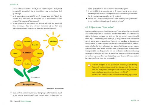 Onderwijs: Het Handboek ContentStrategie 4 rondom het B-model &#8211; docentexemplaar aanvragen